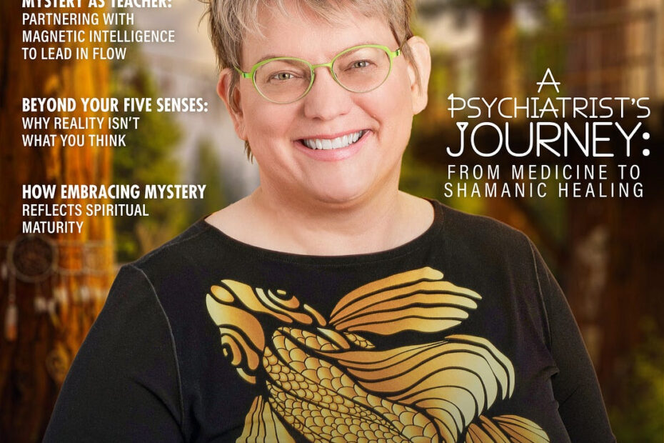 Kerri Husman on Awakened Magazine cover